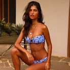 Kulani Kini Minimal Full Coverage Bikini Bottom  OceanColada S