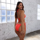 Kulani Kinis Cheeky Tie Bikini Bottom AmberGlow L