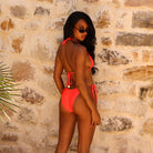 Kulani Kinis Cheeky Tie Bikini Bottom AmberGlow M