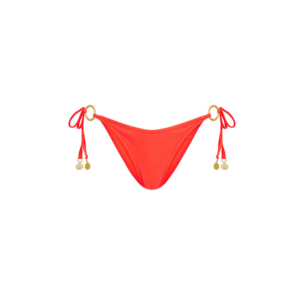 Kulani Kinis Cheeky Tie Bikini Bottom AmberGlow L