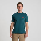 Roark Diamond Script SS Tee DPS-DEEP SEA L