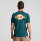 Roark Diamond Script SS Tee DPS-DEEP SEA XL