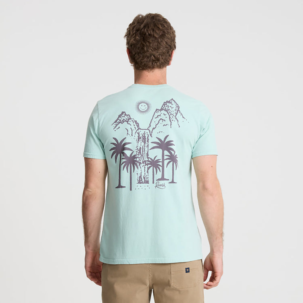 Roark Palm Gorge Premium Tee HRB-Harbor XL