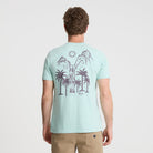 Roark Palm Gorge Premium Tee HRB-Harbor XL