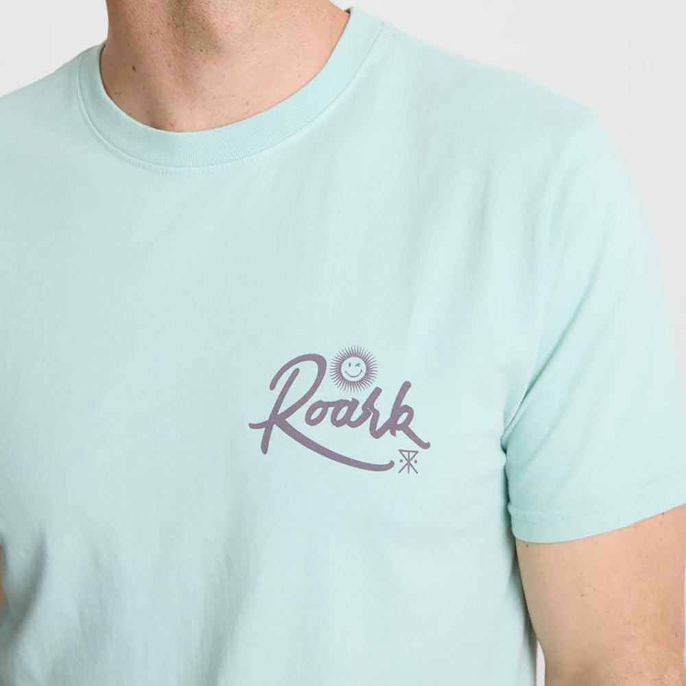 Roark Palm Gorge Premium Tee HRB-Harbor XL