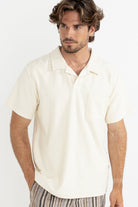 RHYTHM VINTAGE TERRY POLO NAT-NATURAL 3L