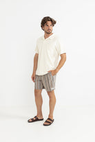 RHYTHM VINTAGE TERRY POLO NAT-NATURAL 3L