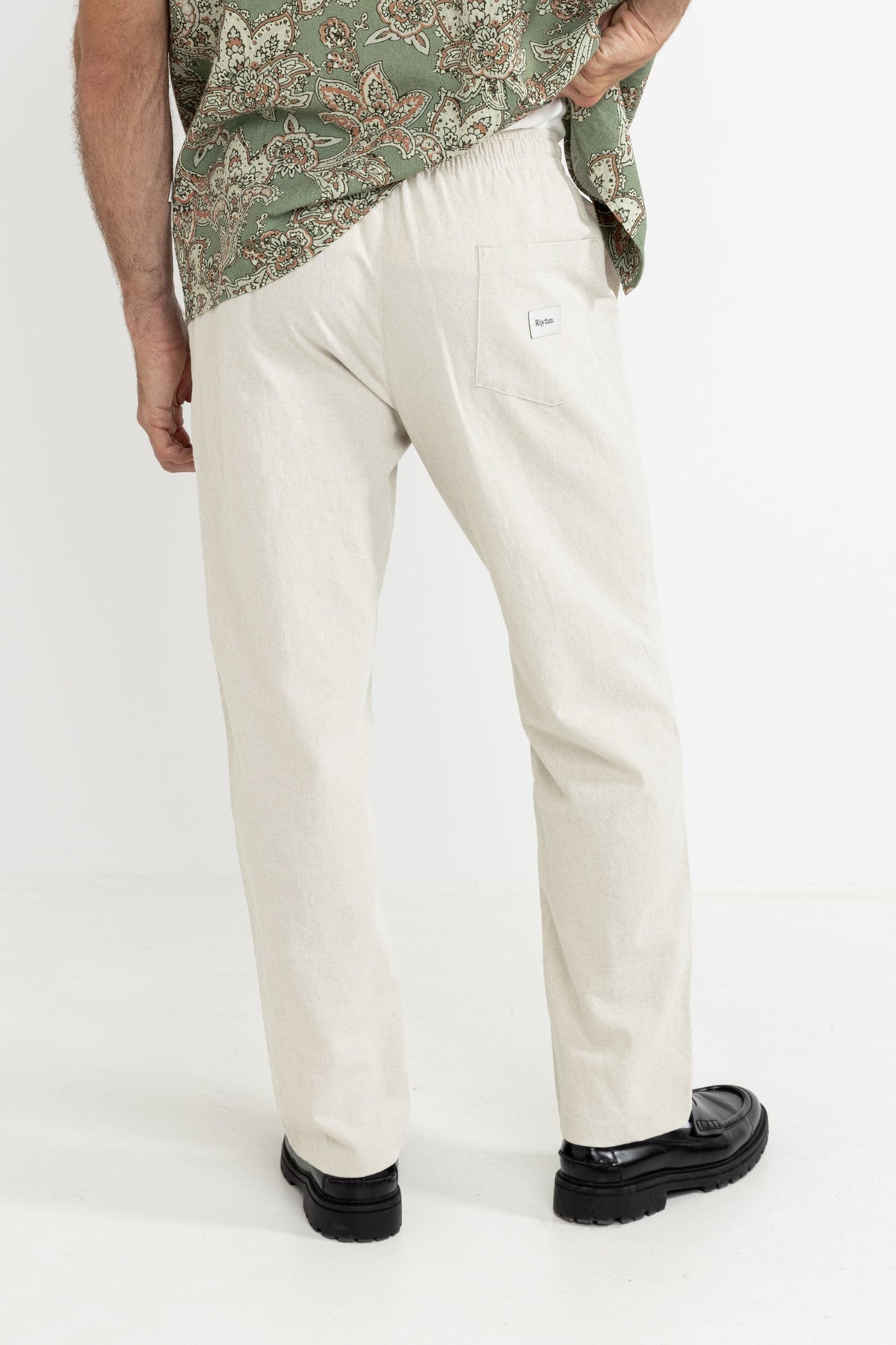 RHYTHM LINEN JAM PANT BON-BONE 34
