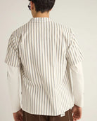 RHYTHM SEERSUCKER STRIPE  SS SHIRT WHT-WHITE 1S