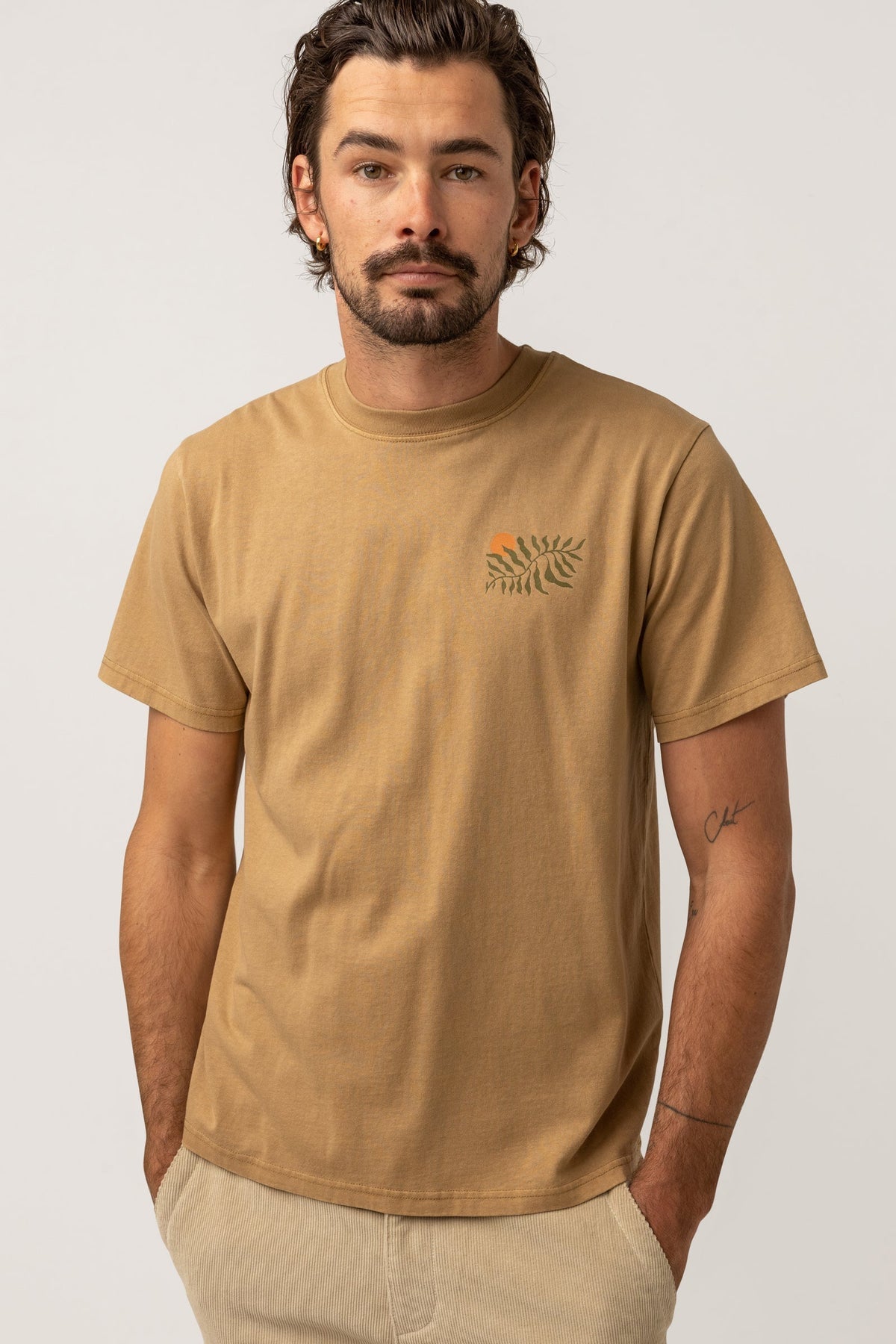 RHYTHM FERN VINTAGE SS T-SHIRT INC-INCENSE 4XL