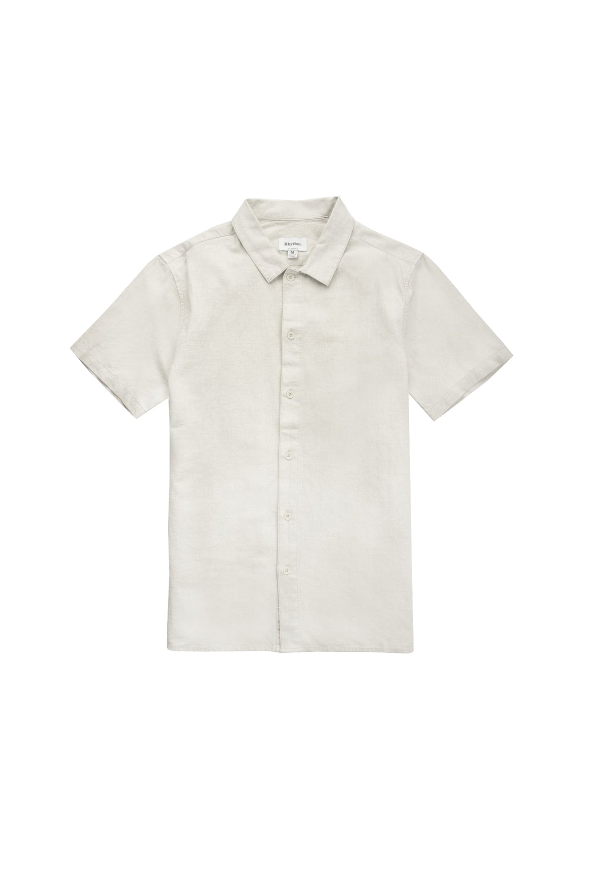 RHYTHM CLASSIC LINEN SS SHIRT SAN-SAND 2M