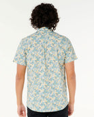 RIP CURL FUN TIMES DITSY S/S/ SHIRT 3136-Bluestone M