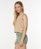 ROXY PNT SHLS WLDFLWR TNK CPJ S