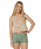 ROXY PNT SHLS WLDFLWR TNK CPJ S