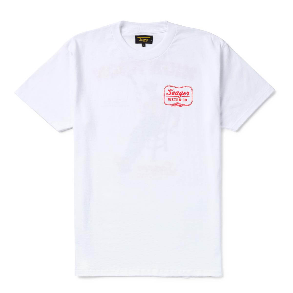 Seager High Noon SS Tee White L