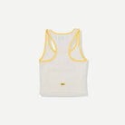 Duvin On Vacation Ribbed Tank WHT L