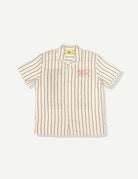 Duvin Poster Button Up SS Shirt WHT L