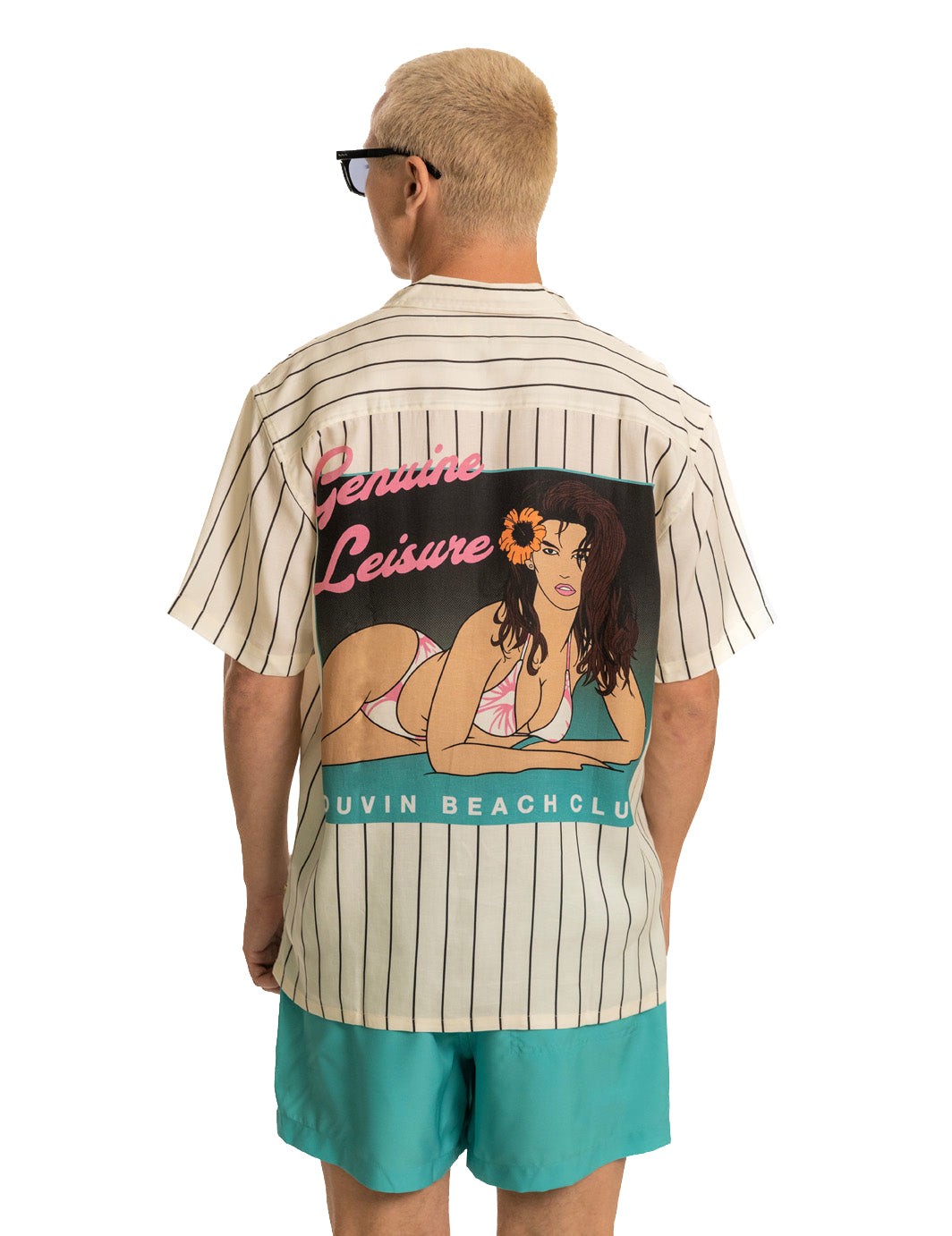 Duvin Poster Button Up SS Shirt