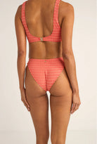 RHYTHM LOLA CHECK SOFT SIDE HOLIDAY PANT RED 2S