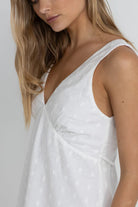 RHYTHM MIRAGE MINI DRESS WHT-WHITE 4L