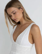 RHYTHM MIRAGE MAXI DRESS WHT-WHITE 3M