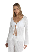 RHYTHM MIRAGE LONG SLEEVE TOP WHT-WHITE 2S