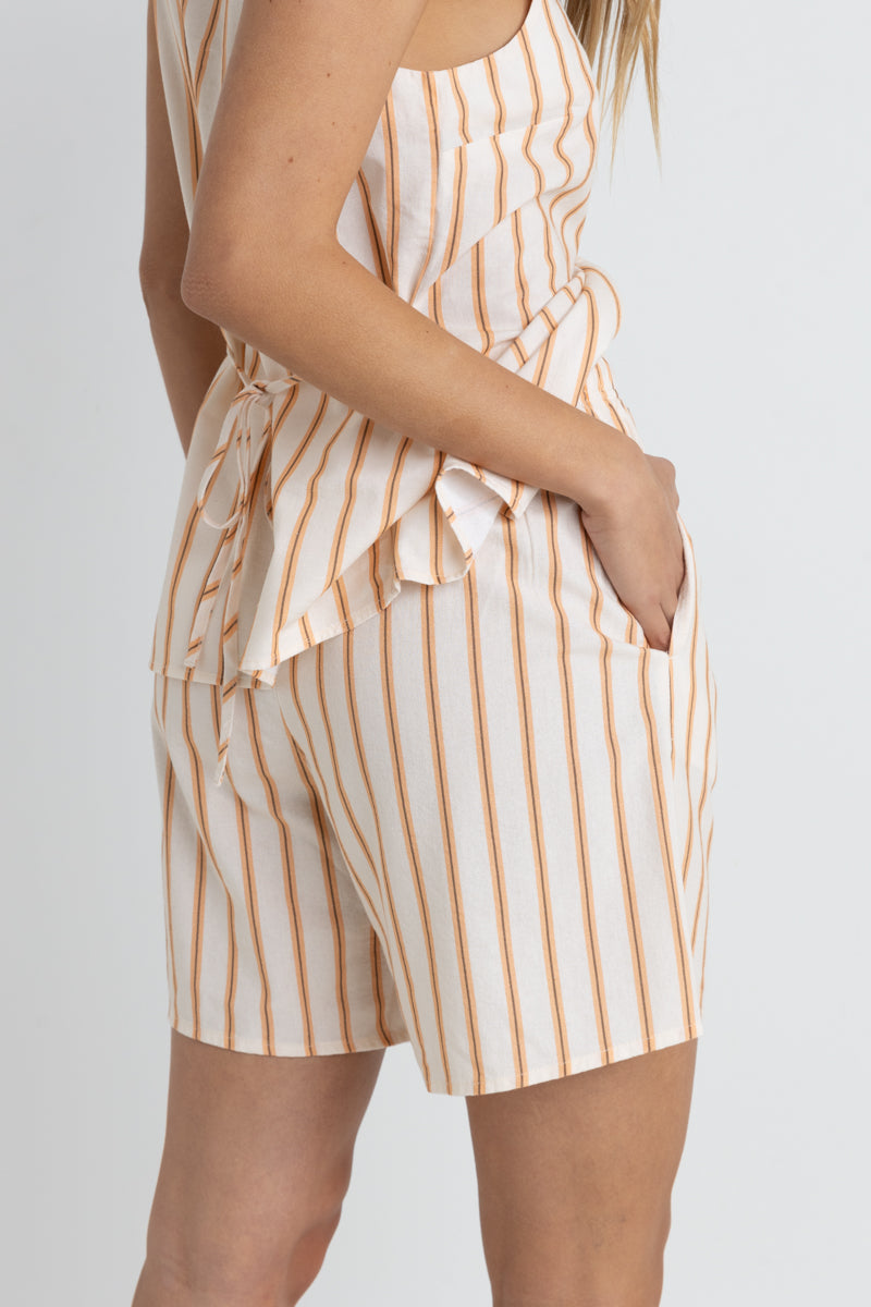 RHYTHM TIDE STRIPE LONGLINE SHORT NAT-NATURAL 08