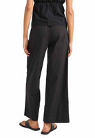 RHYTHM POSIE GATHERED PANTS BLK-BLACK 06