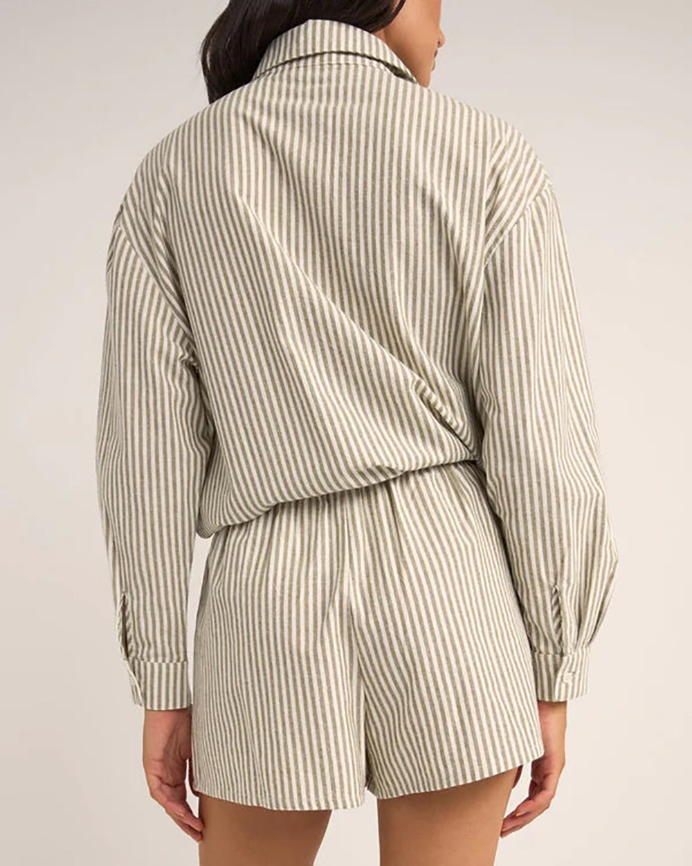 RHYTHM VALLEY STRIPE SHORT IVY 06