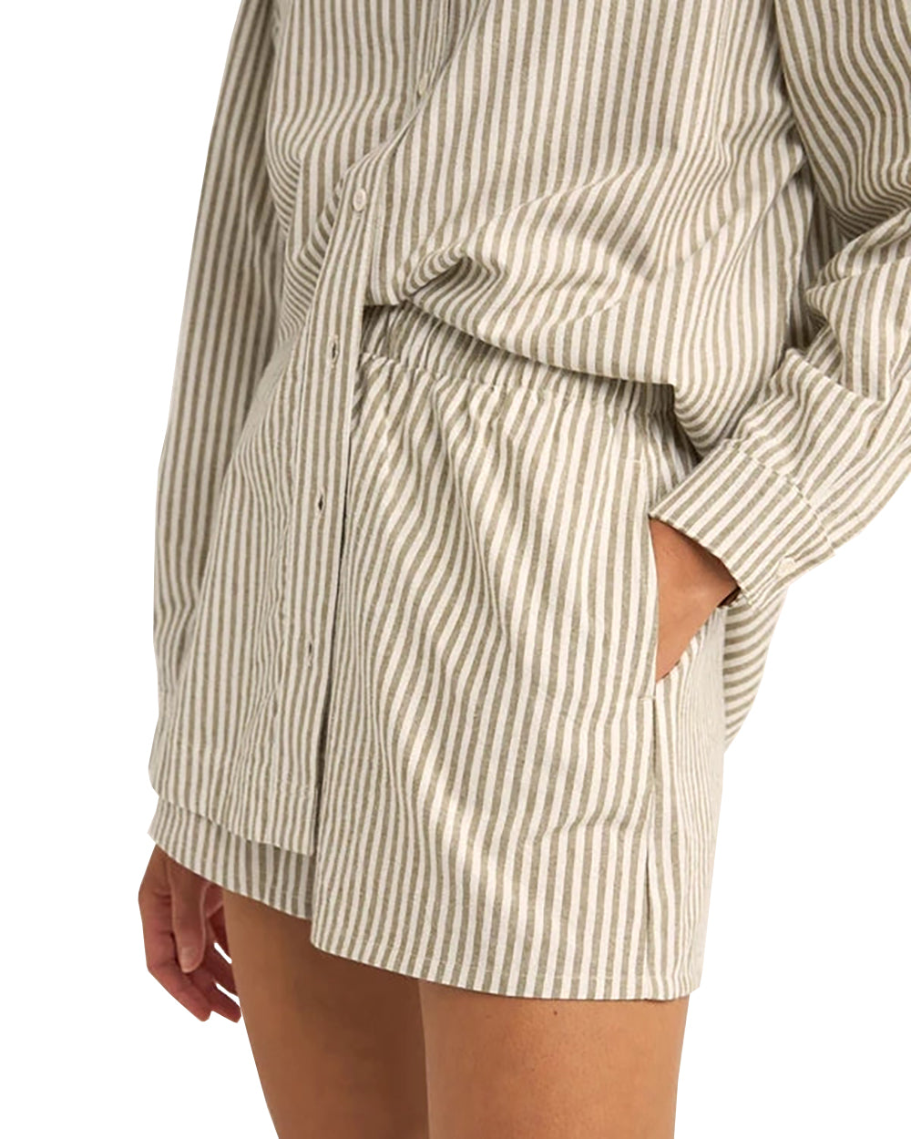 RHYTHM VALLEY STRIPE SHORT IVY 08