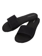 Volcom Simple Slide Womens Sandal BKO23-Black Out 11