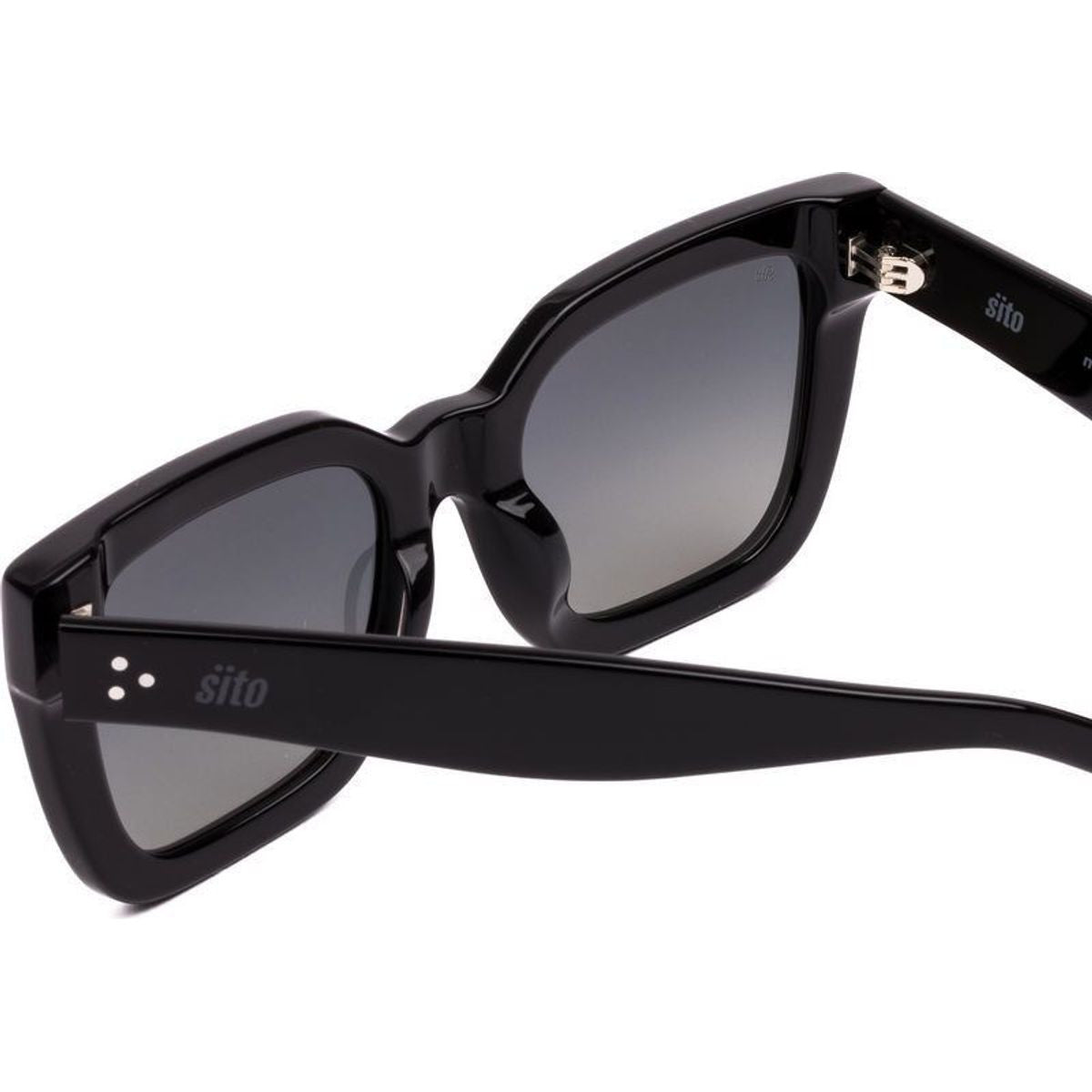 Sito Harlow Polarized Sunglasses  Black GreyGradient