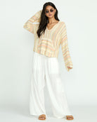 BILLABONG BAJA BEACH SWEATER SUN-SUNFLOWER L