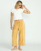 BILLABONG SUN PALM TERRY Pant YGY0-WHEAT S