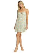 Billabong Last Sunset Mini Dress GFM0-Pistachio XS