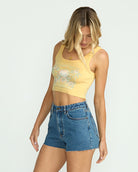 BILLABONG GARDEN GODDESS TANK YZN0-FRESH SQUEEZED L