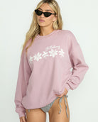 BILLABONG RIDE IN CREW FLC HZE-HAZE XS