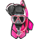 Cressi Bonete Pro Dry Set TranslucentPink L/XL