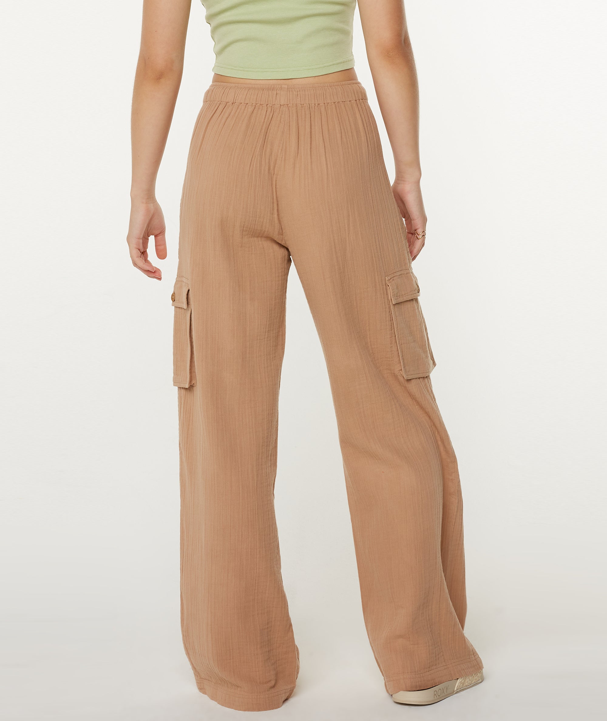 Roxy Precious Cargo Solid Beach Pants CPJ L