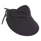 Sun N Sand Polyester Visor, Brim 4.5" Black O/S