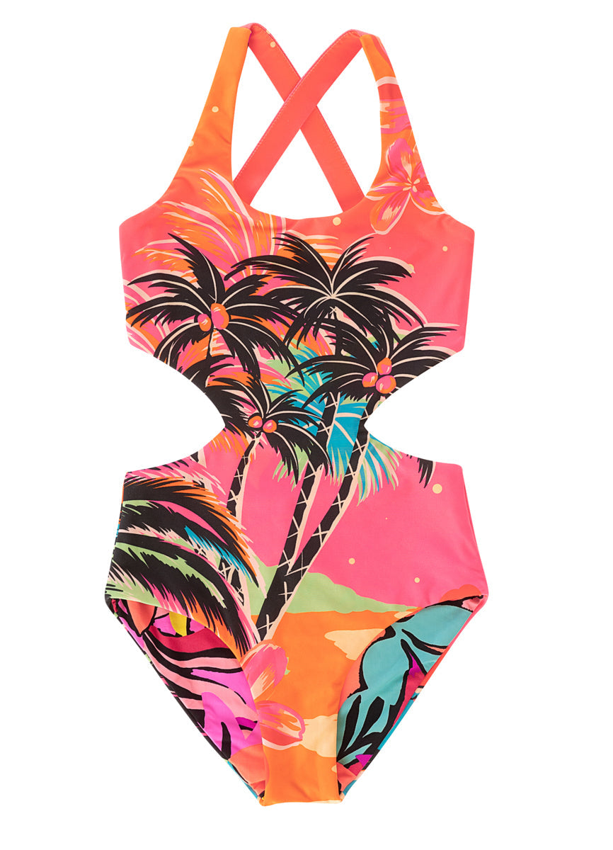 MAAJI  AURORALLY GIRLSONE PIECE SUIT PINK 12