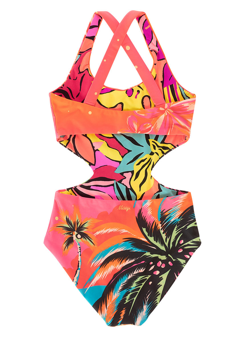 MAAJI  AURORALLY GIRLSONE PIECE SUIT PINK 8