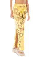 MAAJI Tano Crochet Skirt Yellow L