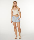 ROXY OCEANSIDE STRIPED SHORT BLC XS