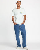 RVCA NATE HARBOR SS ANTIQUE WHITE S