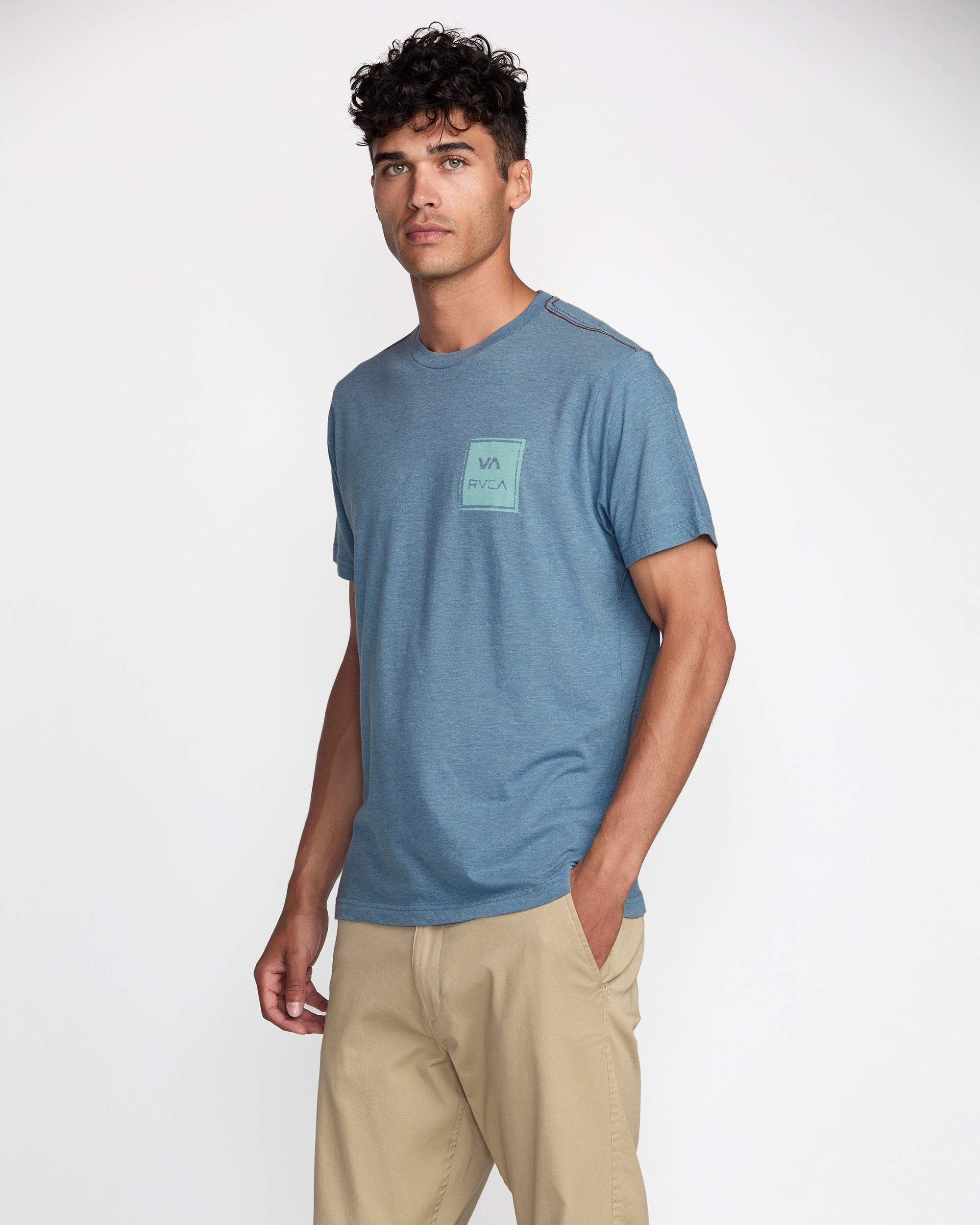 RVCA VA All The Way SS Tee VNY-VINTAGE NAVY M