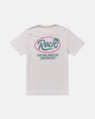 RVCA FROND SCRIPT SS LIL-LILAC M