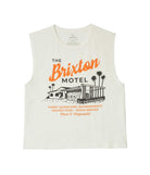 BRIXTON MOTEL MUSCLE TANK OFF WHITE XS
