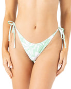 ROXY OCEANSIDE TIE SIDE CHEEKY SEF-SEAFOAM XS
