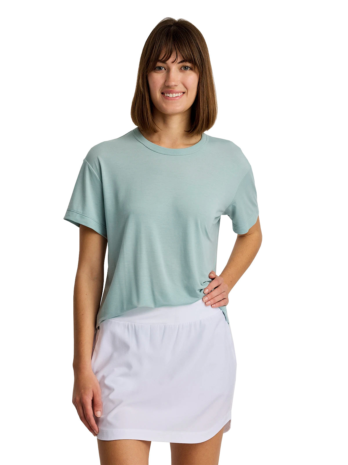 Free Fly Elevate Lightweight Tee OceanMist S
